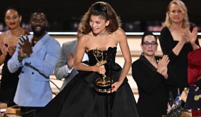 Zendaya makes Emmys history again